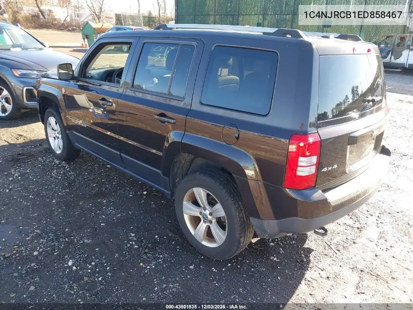 1C4NJRCB1ED858467 2014 Jeep Patriot Limited