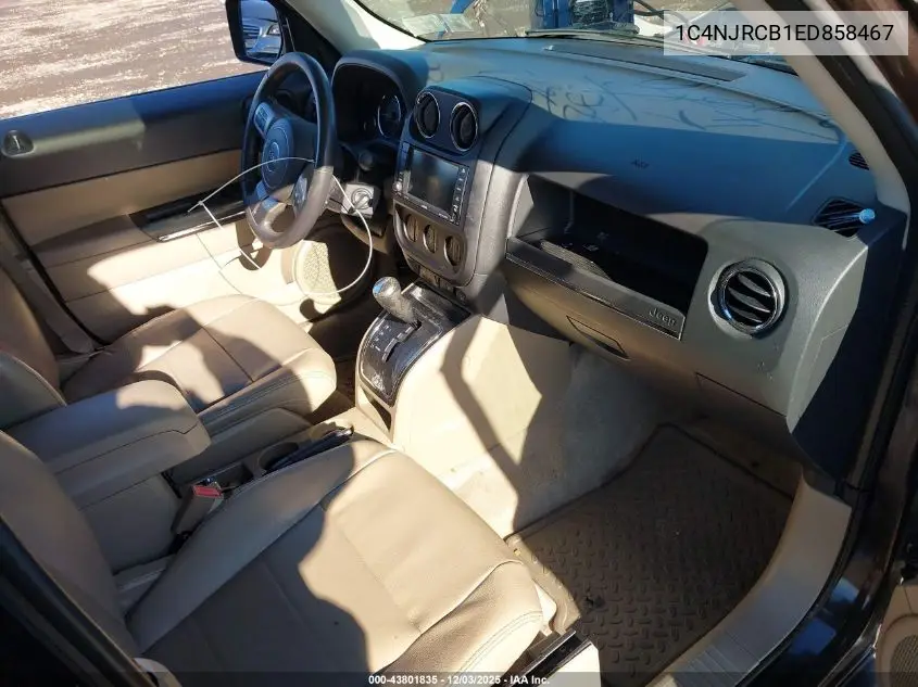 1C4NJRCB1ED858467 2014 Jeep Patriot Limited