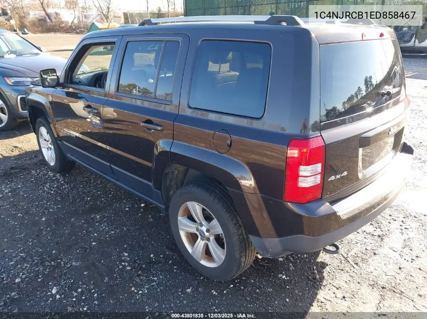 1C4NJRCB1ED858467 2014 Jeep Patriot Limited