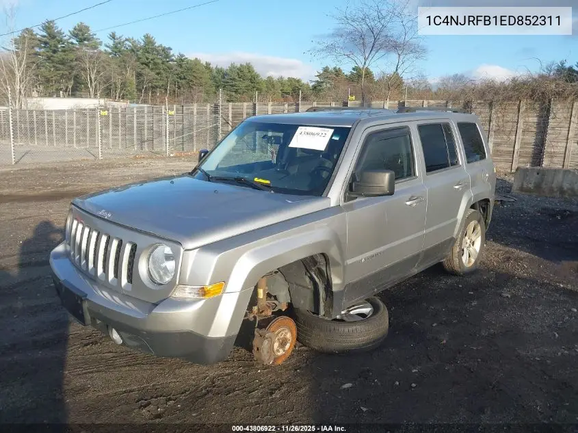 1C4NJRFB1ED852311 2014 Jeep Patriot Latitude