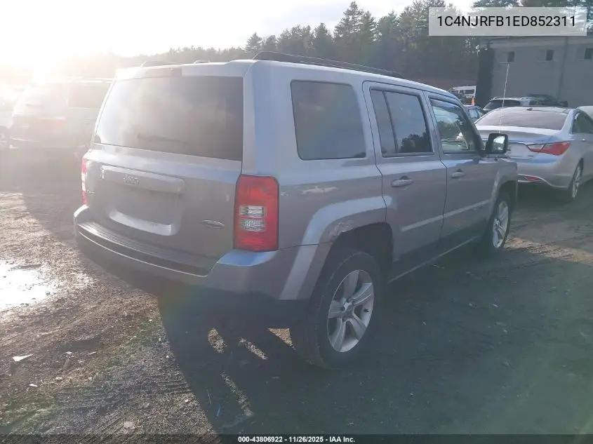 1C4NJRFB1ED852311 2014 Jeep Patriot Latitude