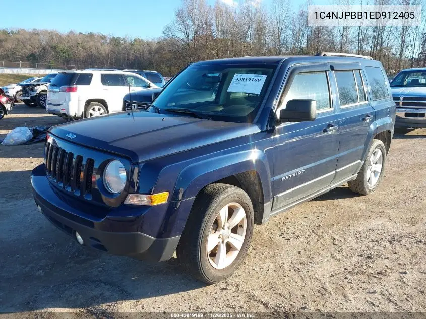 1C4NJPBB1ED912405 2014 Jeep Patriot Sport