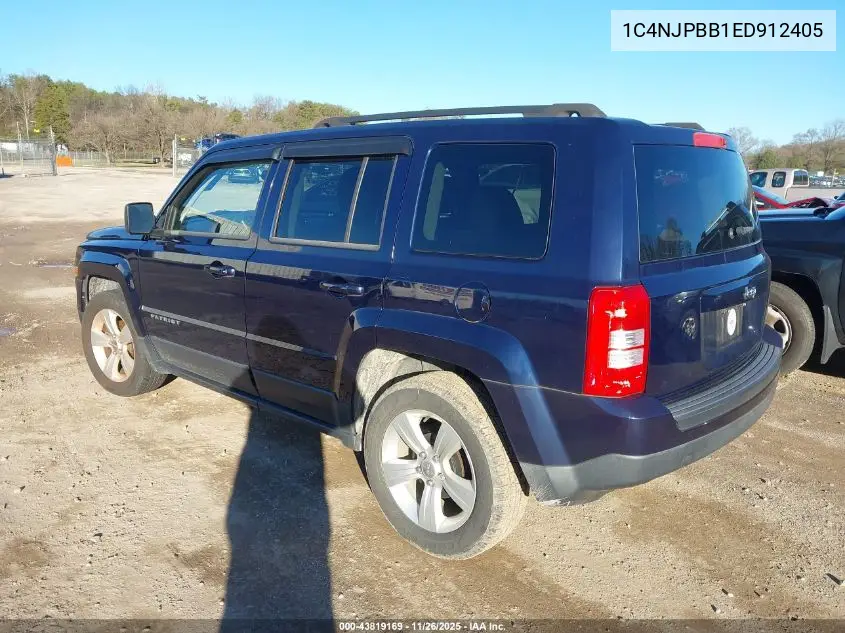 1C4NJPBB1ED912405 2014 Jeep Patriot Sport