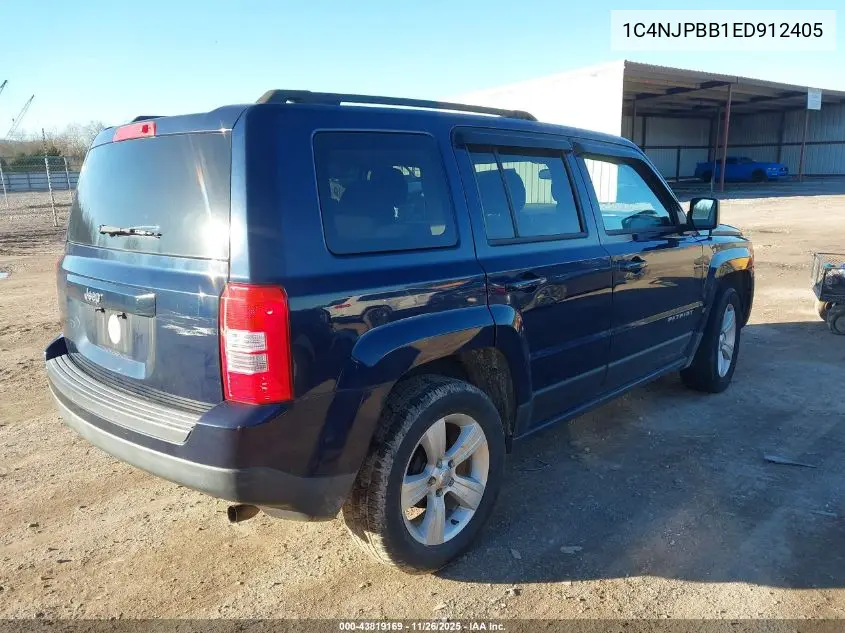 1C4NJPBB1ED912405 2014 Jeep Patriot Sport