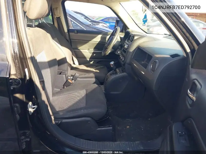 1C4NJRFB7ED792700 2014 Jeep Patriot Latitude