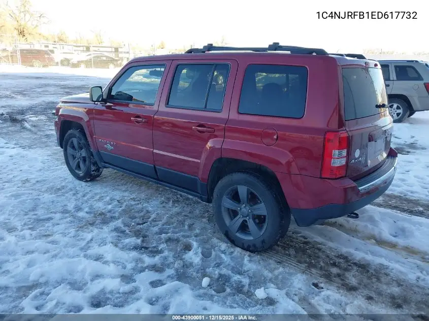 1C4NJRFB1ED617732 2014 Jeep Patriot Latitude