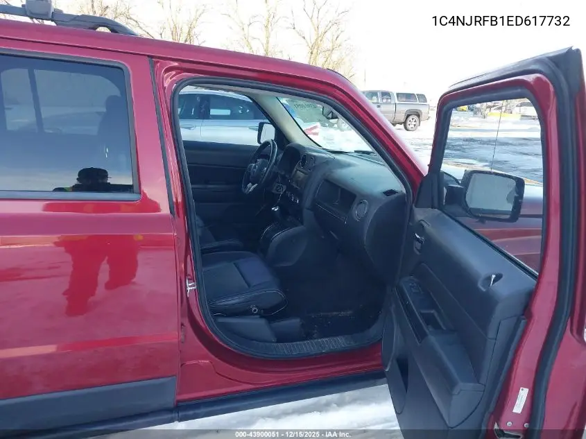 1C4NJRFB1ED617732 2014 Jeep Patriot Latitude