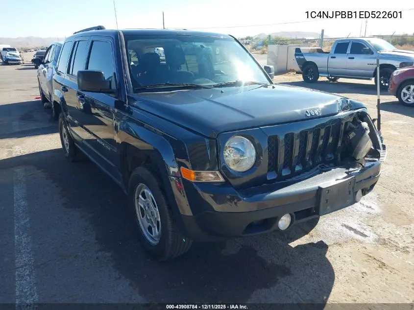 1C4NJPBB1ED522601 2014 Jeep Patriot Sport