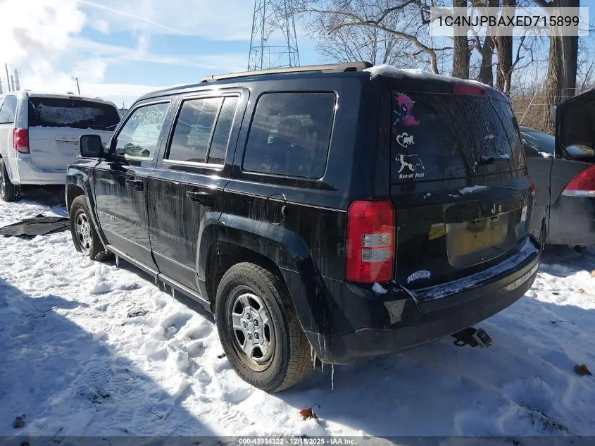1C4NJPBAXED715899 2014 Jeep Patriot Sport