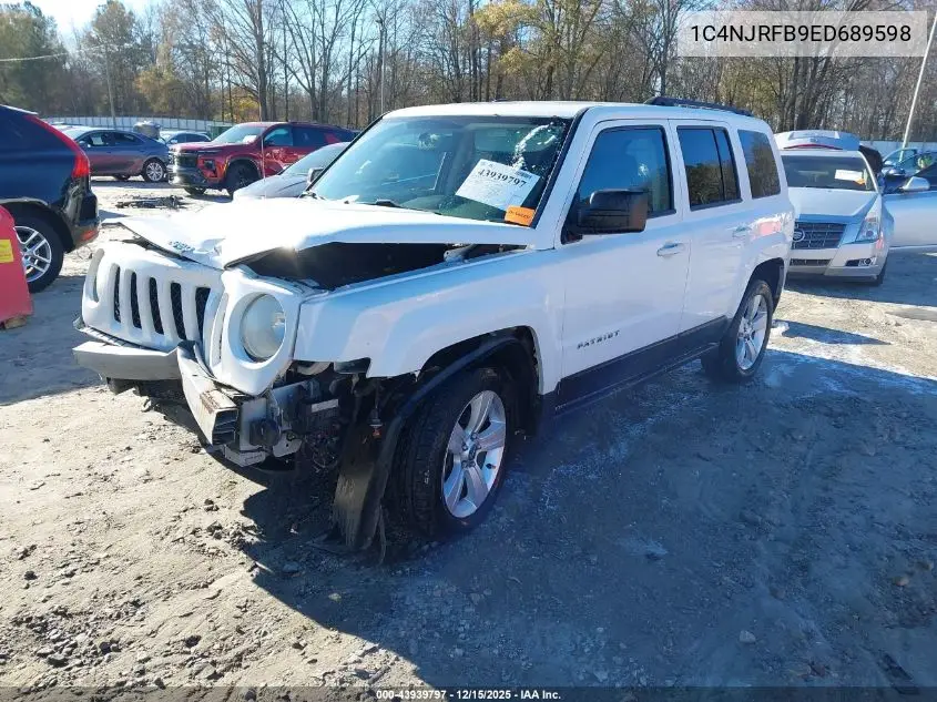 1C4NJRFB9ED689598 2014 Jeep Patriot Latitude