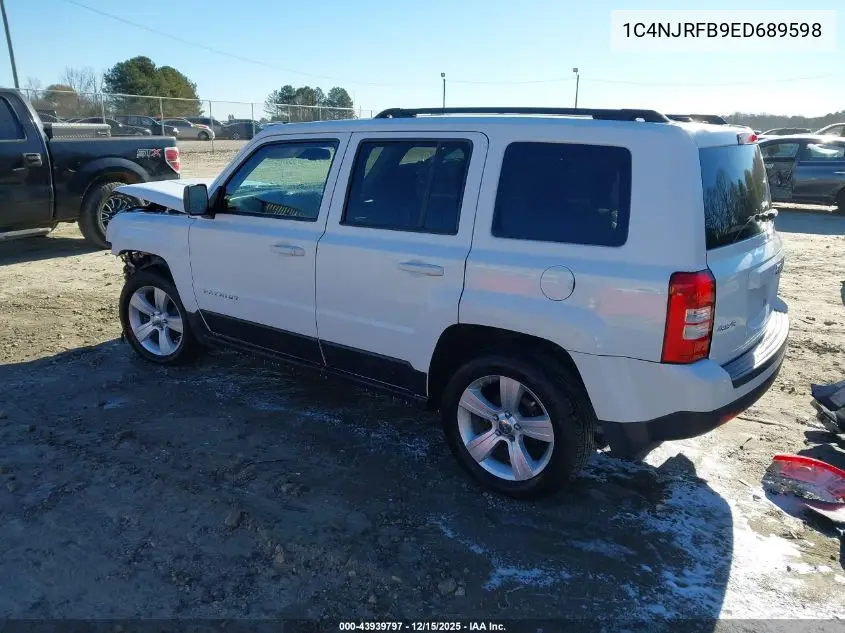 1C4NJRFB9ED689598 2014 Jeep Patriot Latitude