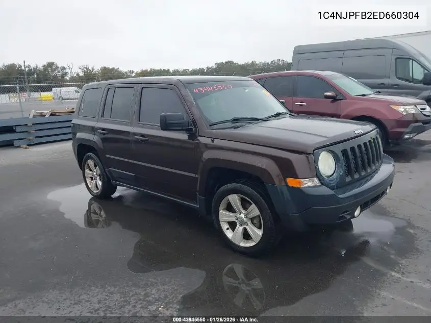 1C4NJPFB2ED660304 2014 Jeep Patriot Latitude
