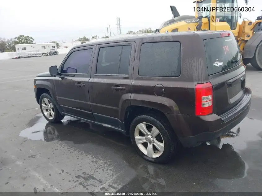 1C4NJPFB2ED660304 2014 Jeep Patriot Latitude