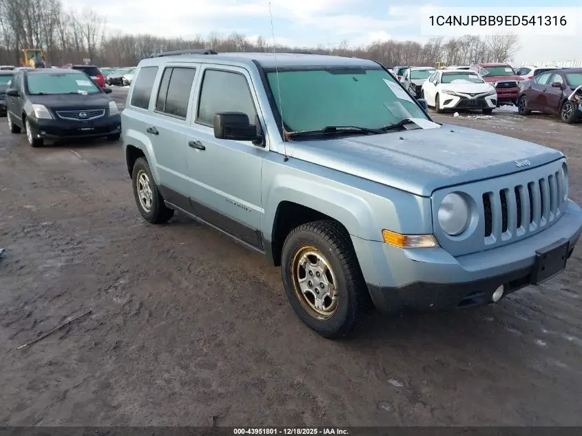 1C4NJPBZ9ED541316 2014 Jeep Patriot