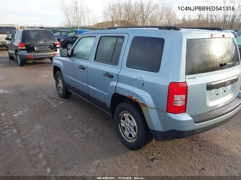 1C4NJPBZ9ED541316 2014 Jeep Patriot