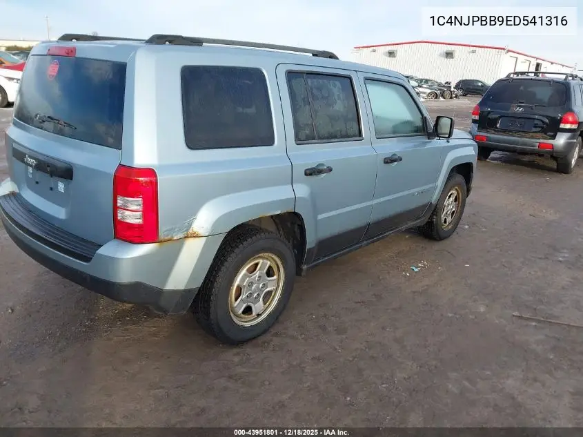 1C4NJPBZ9ED541316 2014 Jeep Patriot