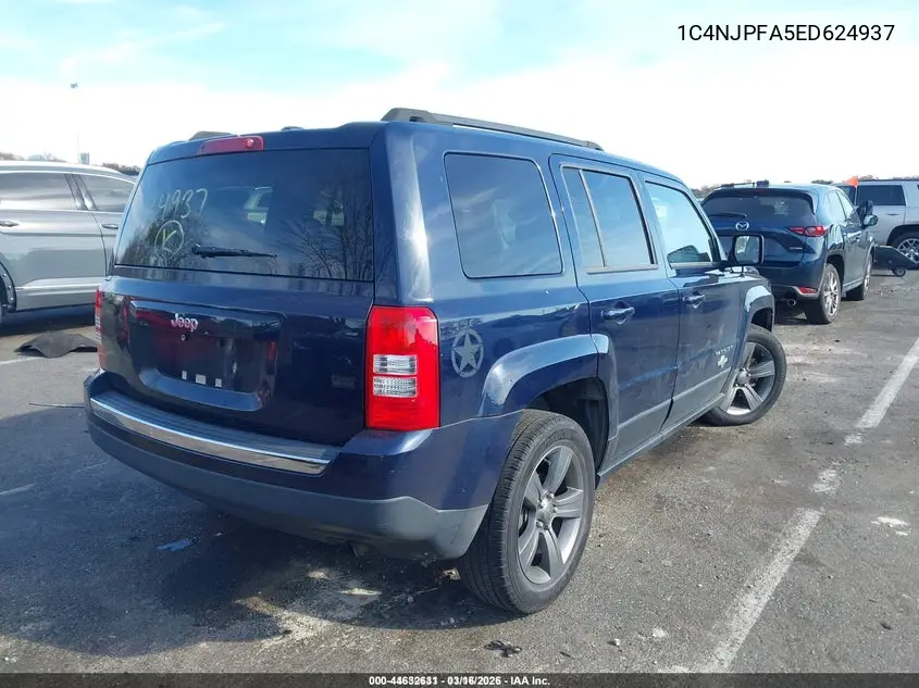 1C4NJPFA5ED624937 2014 Jeep Patriot Latitude