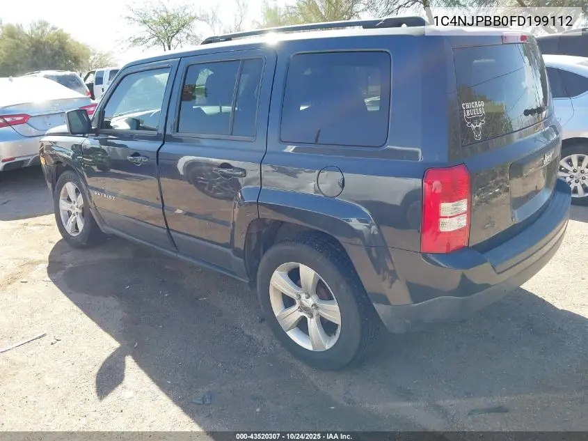 1C4NJPBB0FD199112 2015 Jeep Patriot Sport