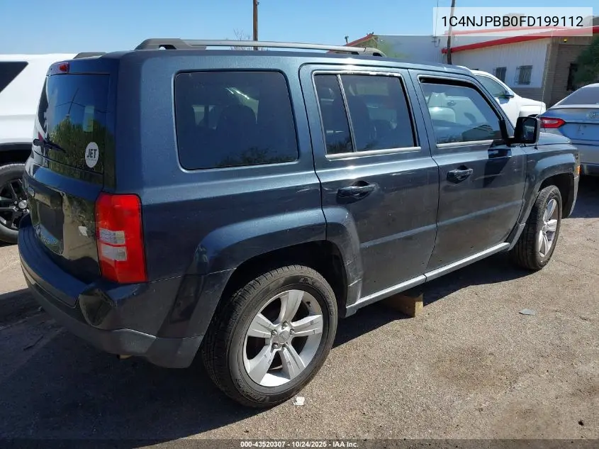 1C4NJPBB0FD199112 2015 Jeep Patriot Sport