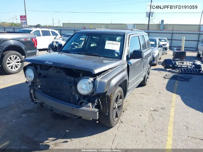 1C4NJPFB1FD191059 2015 Jeep Patriot Latitude