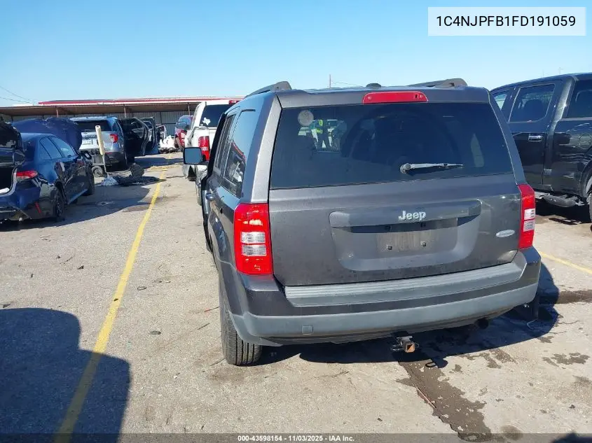 1C4NJPFB1FD191059 2015 Jeep Patriot Latitude