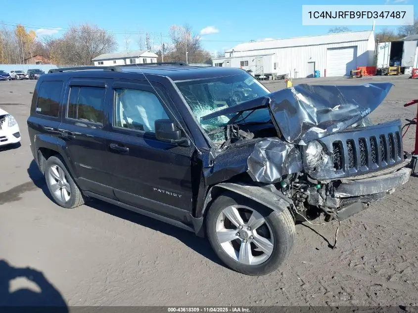 1C4NJRFB9FD347487 2015 Jeep Patriot Latitude
