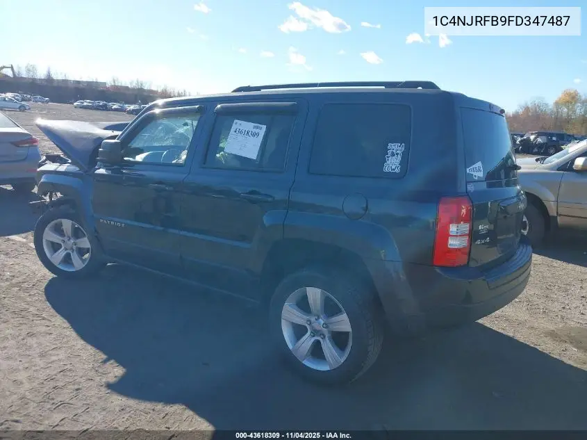 1C4NJRFB9FD347487 2015 Jeep Patriot Latitude