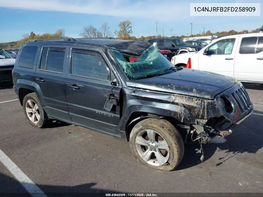 1C4NJRFB2FD258909 2015 Jeep Patriot Latitude
