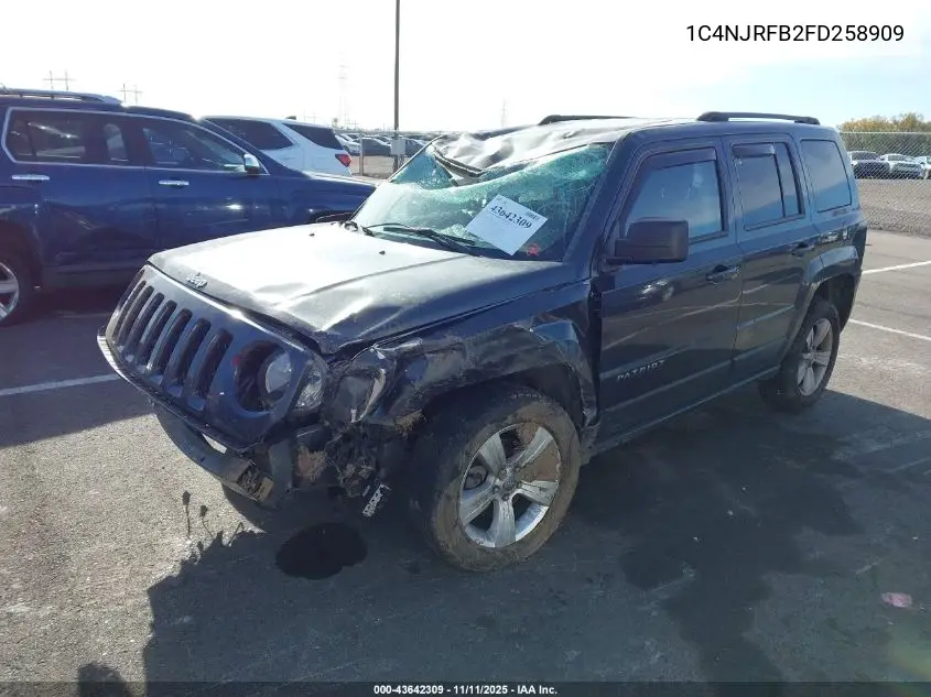 1C4NJRFB2FD258909 2015 Jeep Patriot Latitude