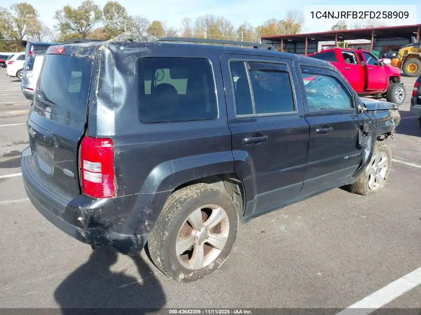 1C4NJRFB2FD258909 2015 Jeep Patriot Latitude