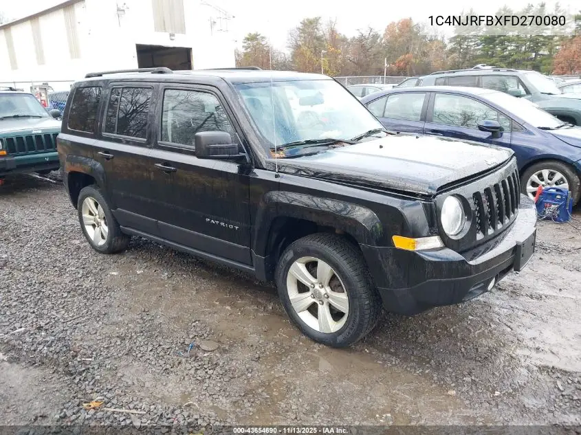 1C4NJRFBXFD270080 2015 Jeep Patriot Latitude