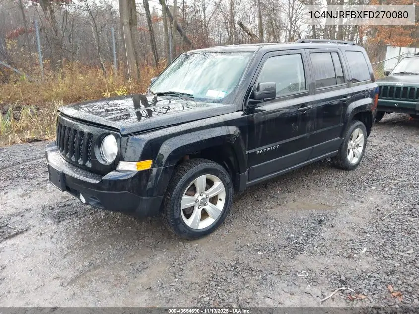 1C4NJRFBXFD270080 2015 Jeep Patriot Latitude