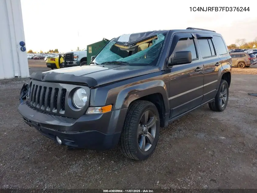 1C4NJRFB7FD376244 2015 Jeep Patriot High Altitude Edition