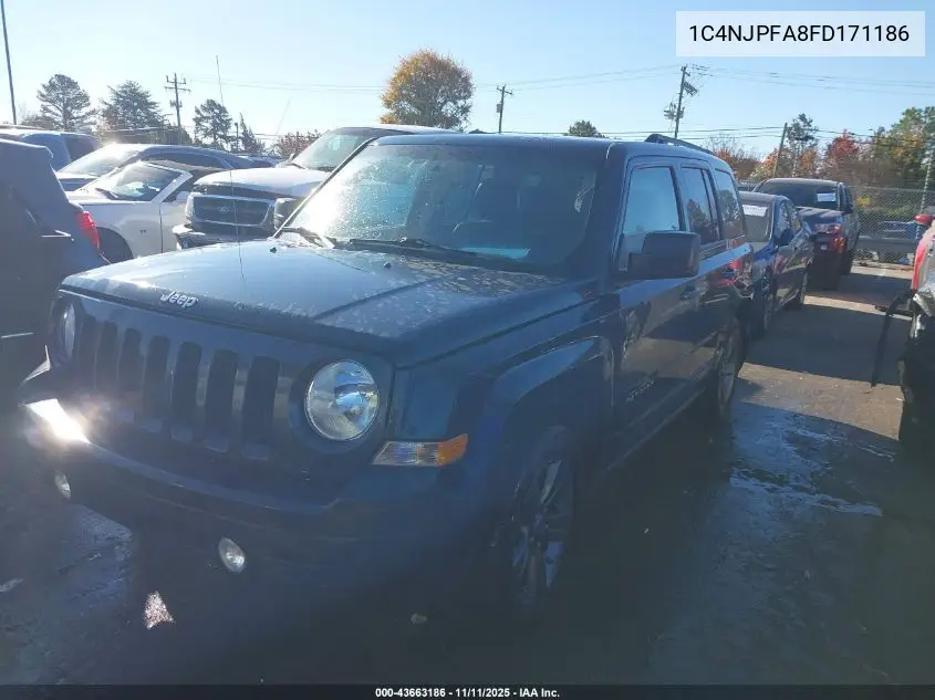 1C4NJPFA8FD171186 2015 Jeep Patriot High Altitude Edition