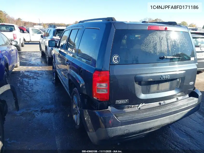 1C4NJPFA8FD171186 2015 Jeep Patriot High Altitude Edition