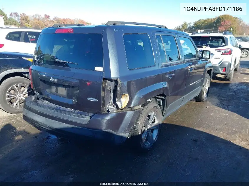 1C4NJPFA8FD171186 2015 Jeep Patriot High Altitude Edition