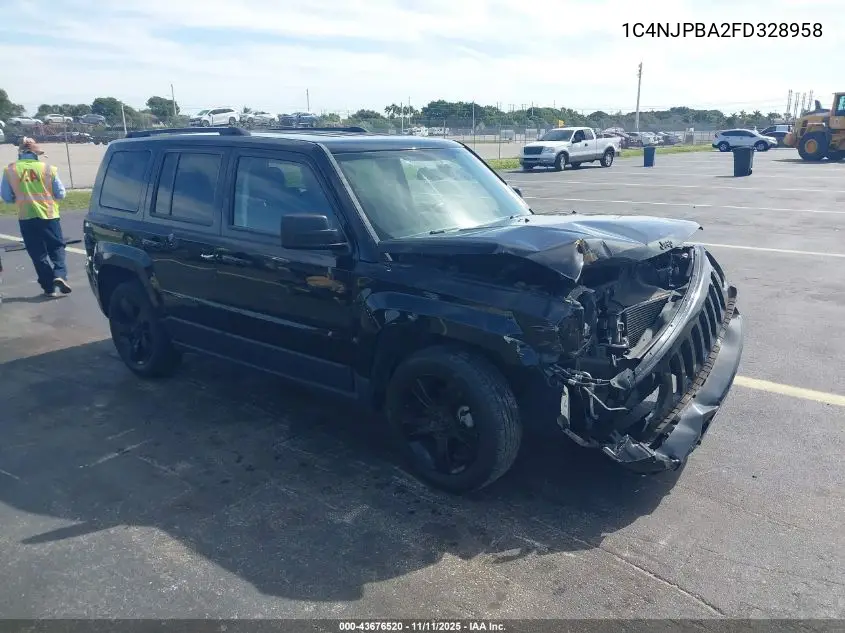 1C4NJPBA2FD328958 2015 Jeep Patriot Altitude Edition