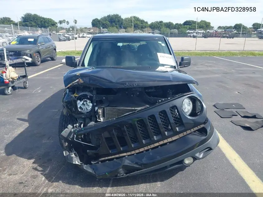 1C4NJPBA2FD328958 2015 Jeep Patriot Altitude Edition