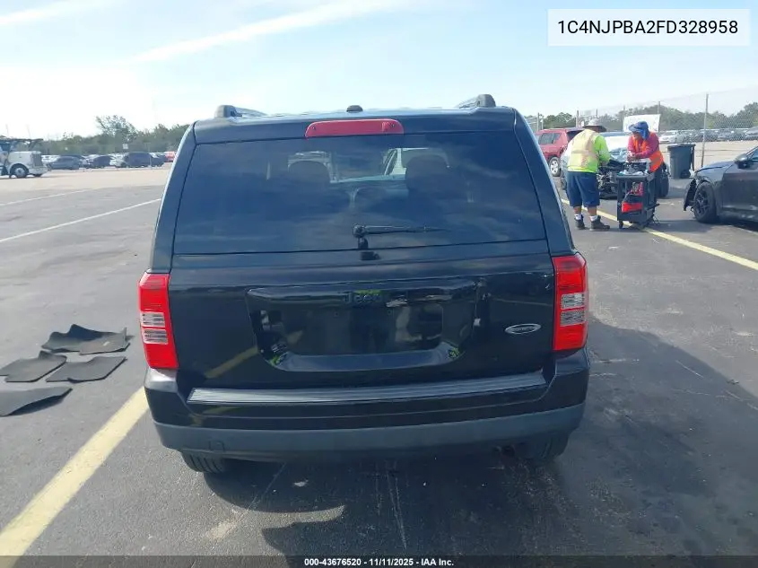 1C4NJPBA2FD328958 2015 Jeep Patriot Altitude Edition