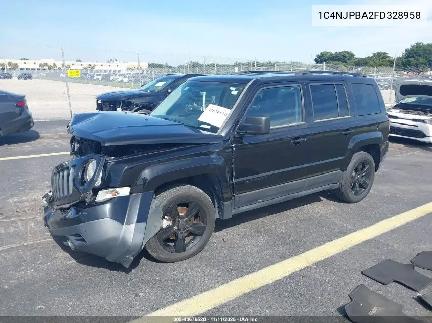 1C4NJPBA2FD328958 2015 Jeep Patriot Altitude Edition