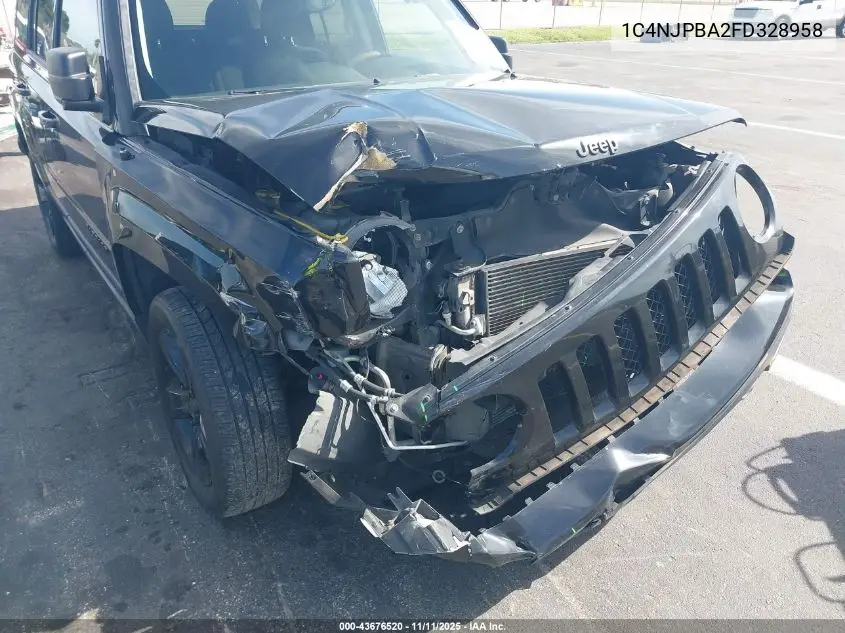 1C4NJPBA2FD328958 2015 Jeep Patriot Altitude Edition