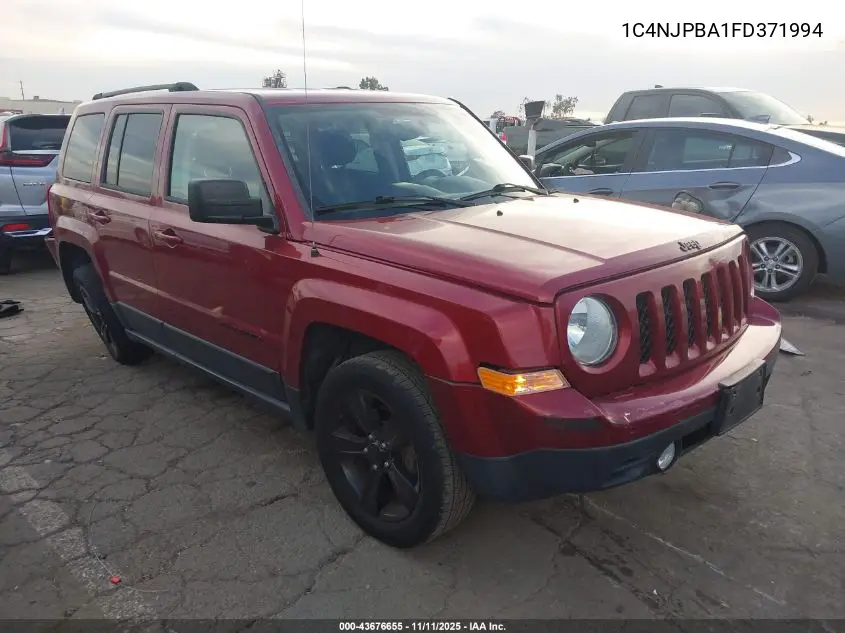 1C4NJPBA1FD371994 2015 Jeep Patriot Altitude Edition