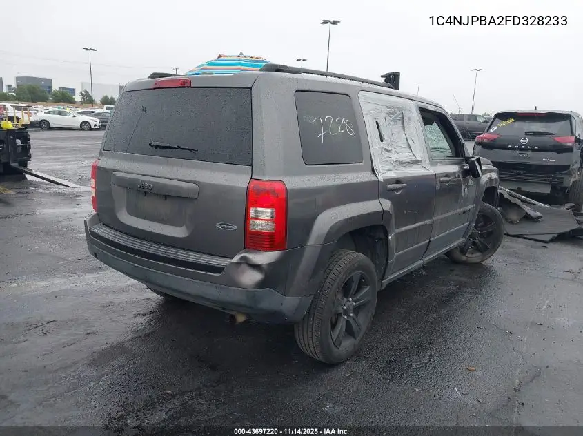 1C4NJPBA2FD328233 2015 Jeep Patriot Altitude Edition