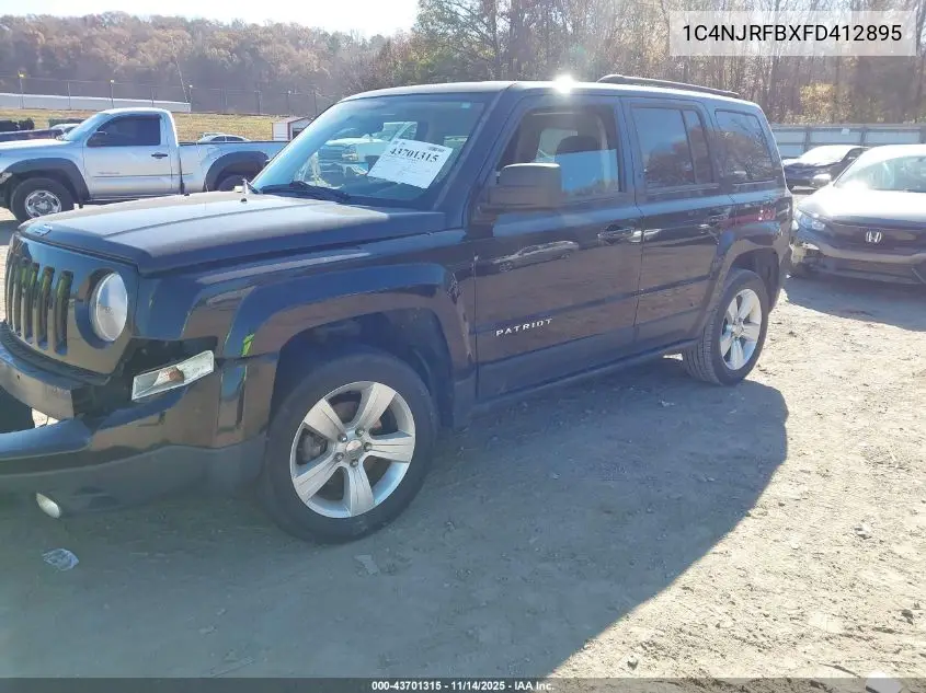 1C4NJRFBXFD412895 2015 Jeep Patriot Latitude