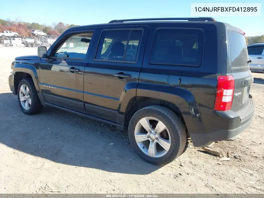 1C4NJRFBXFD412895 2015 Jeep Patriot Latitude