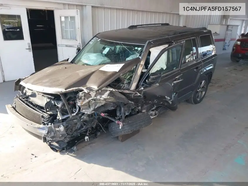 1C4NJPFA5FD157567 2015 Jeep Patriot High Altitude Edition