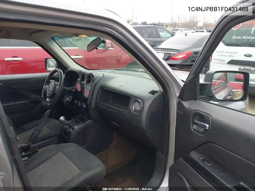 1C4NJPBB1FD431488 2015 Jeep Patriot Sport