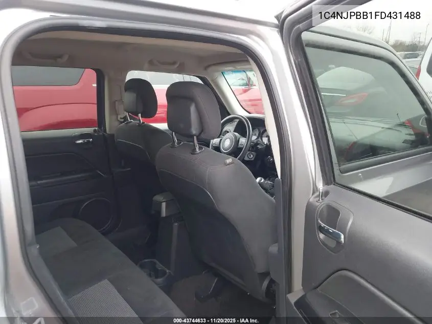 1C4NJPBB1FD431488 2015 Jeep Patriot Sport
