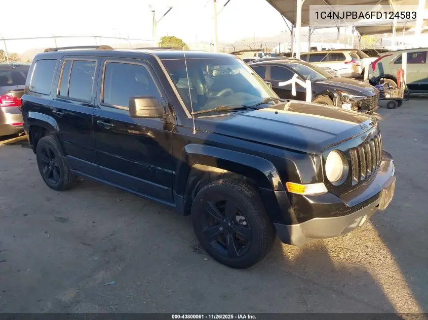 1C4NJPBA6FD124583 2015 Jeep Patriot Altitude Edition
