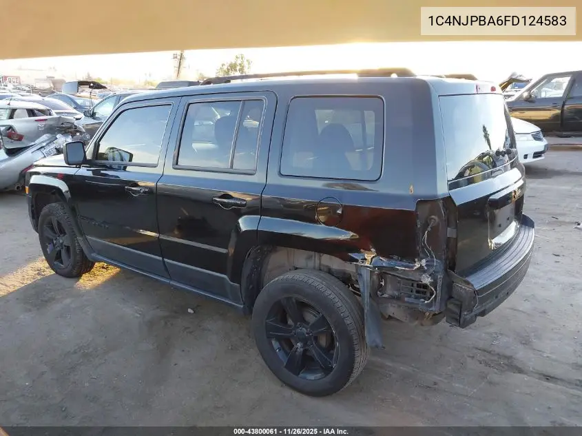 1C4NJPBA6FD124583 2015 Jeep Patriot Altitude Edition